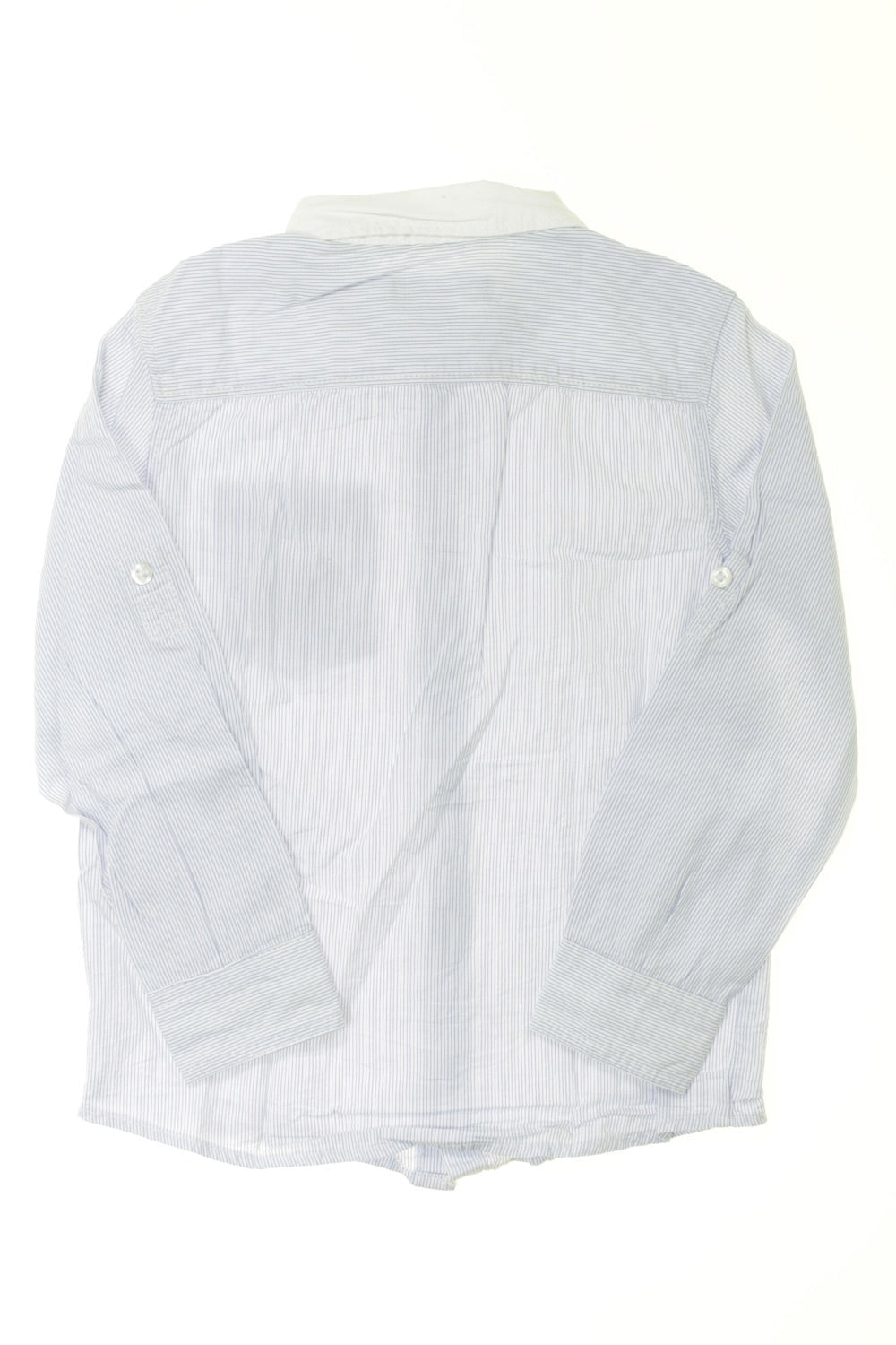 Chemise à fines rayures