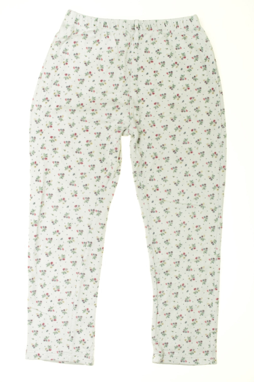 Pyjama en velours fleuri