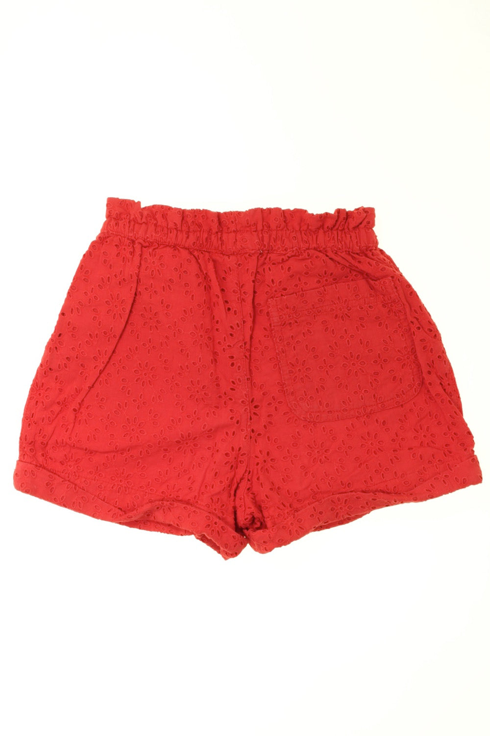 Short en broderie anglaise