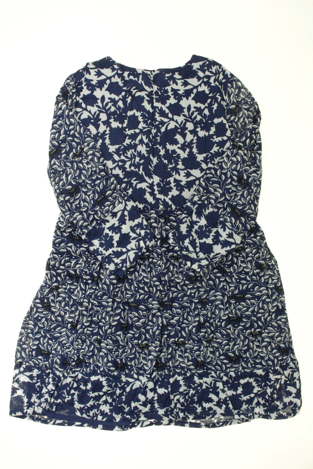 Robe Fleurs et loups