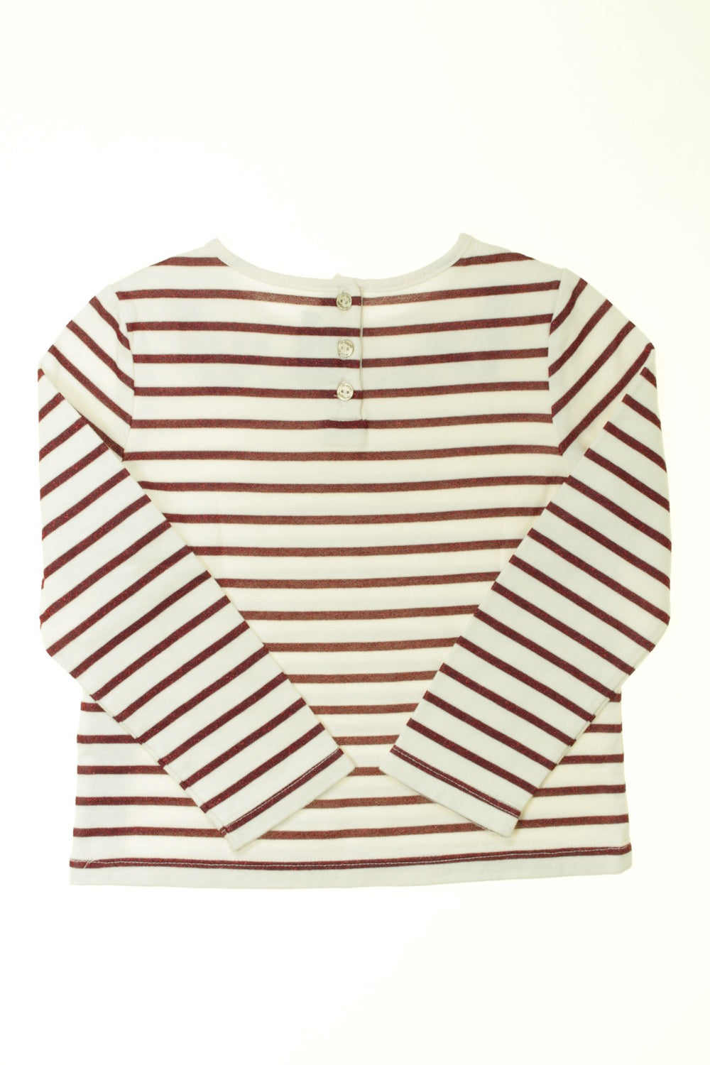 Tee-shirt rayé manches longues