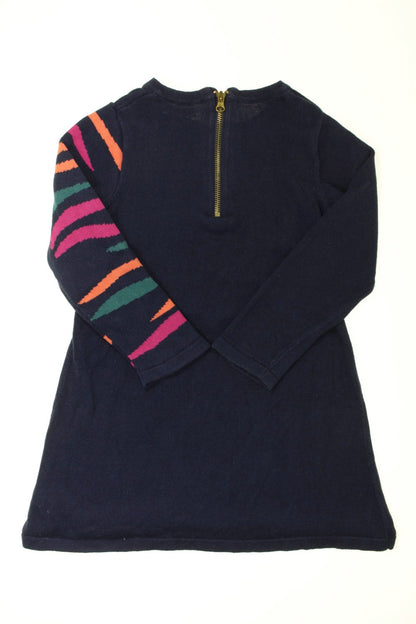 Robe en maille Zébre