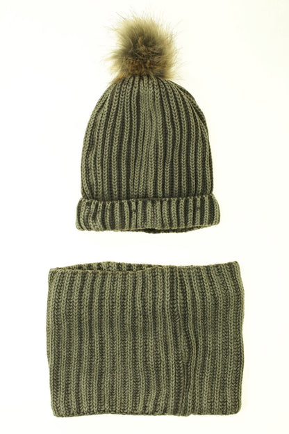 Ensemble tour de cou et bonnet - NEUF