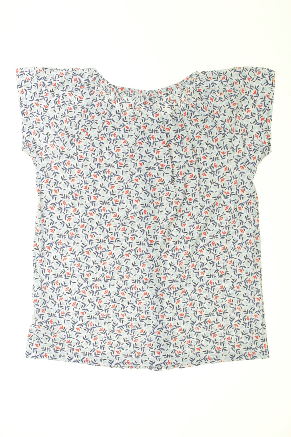 Tee-shirt manches courtes fleuri