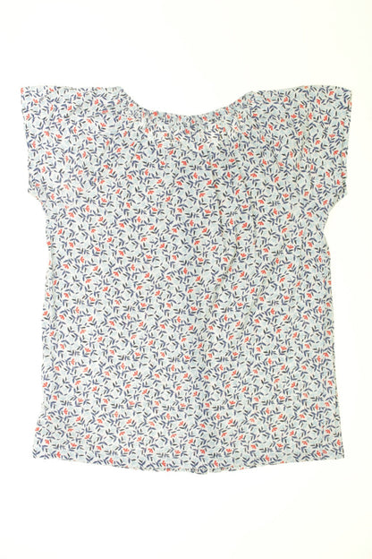 Tee-shirt manches courtes fleuri