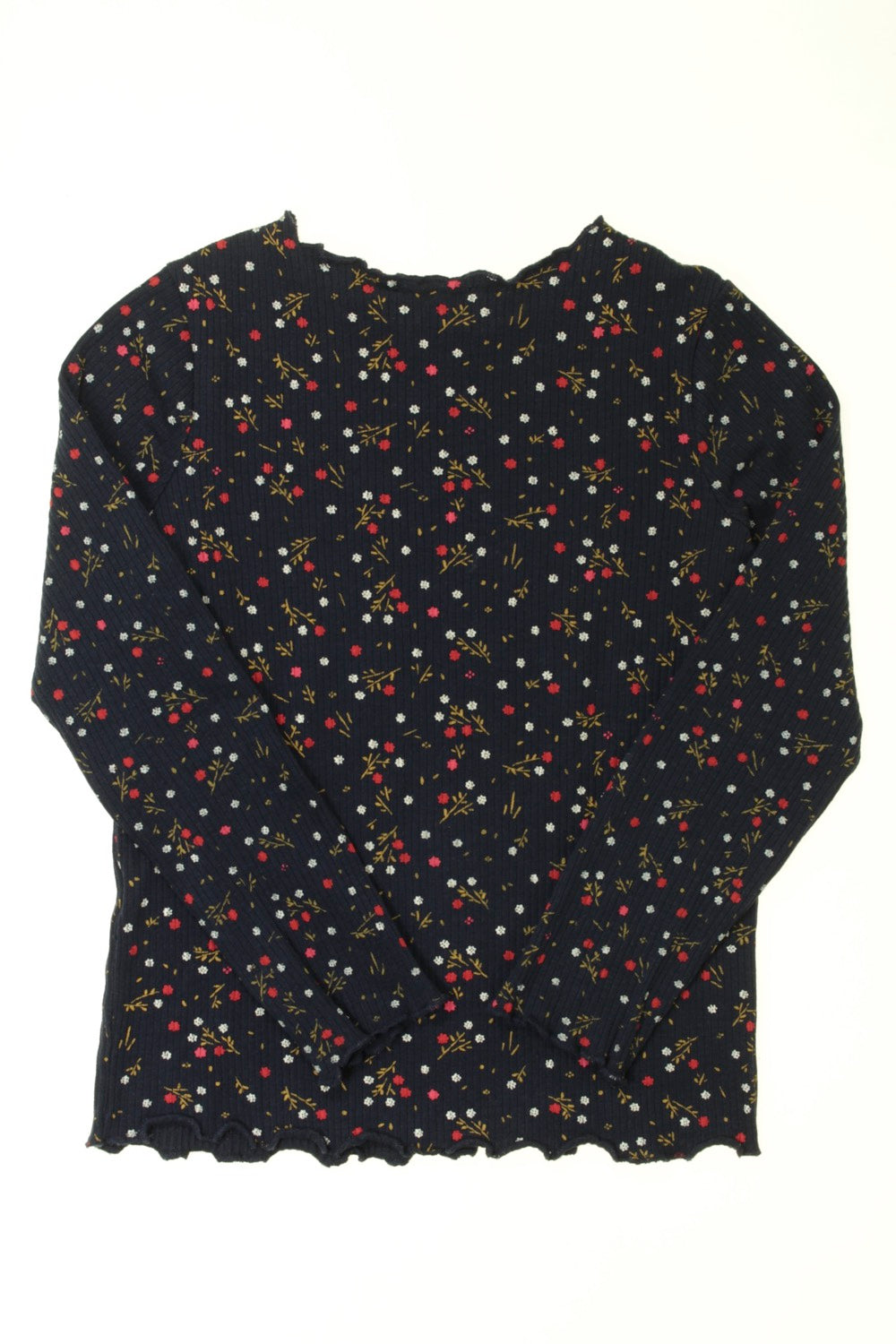 Tee-shirt manches longues fleuri
