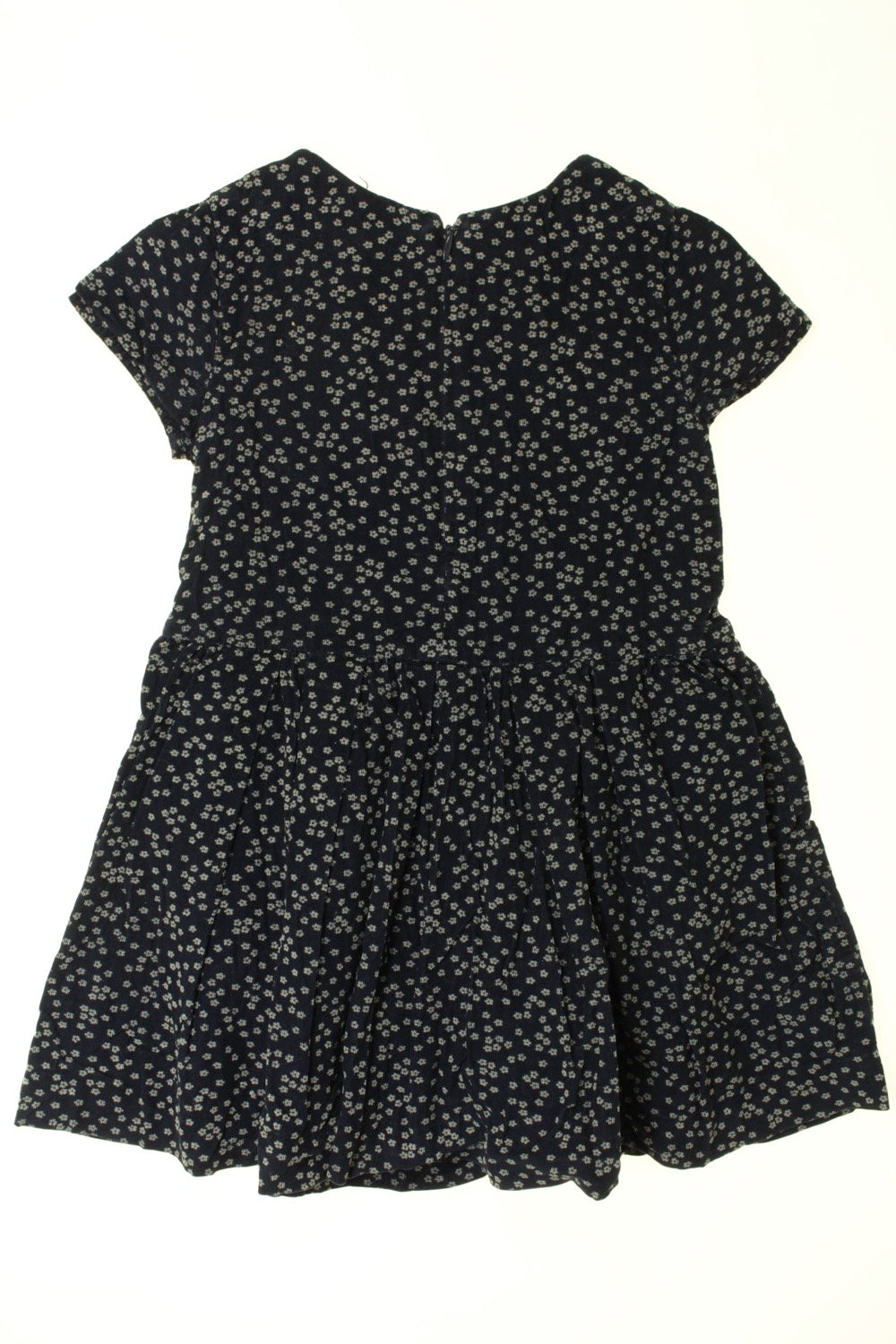Robe en velours fleuri