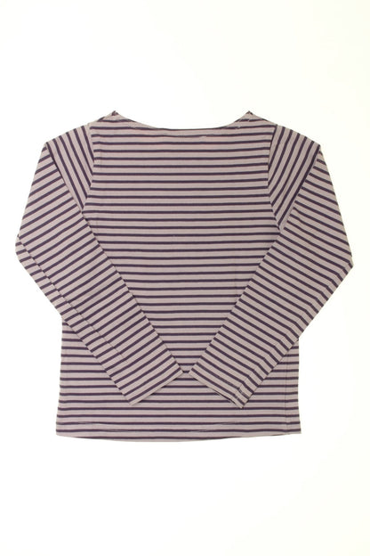 Tee-shirt rayé manches longues