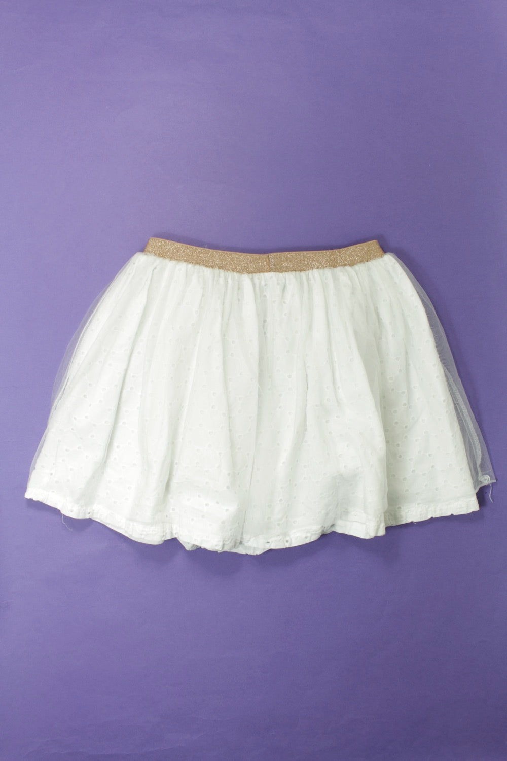Jupe broderie anglaise