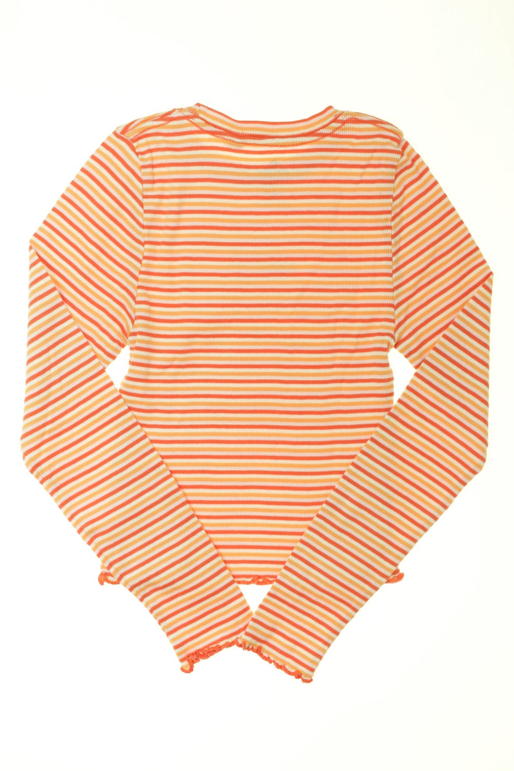 Tee-shirt rayé manches longues