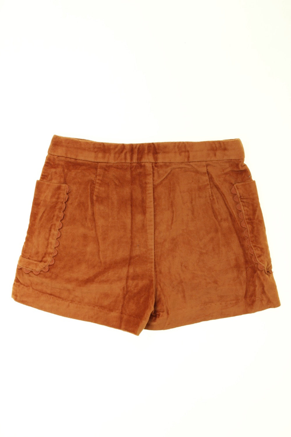 Short en velours ras