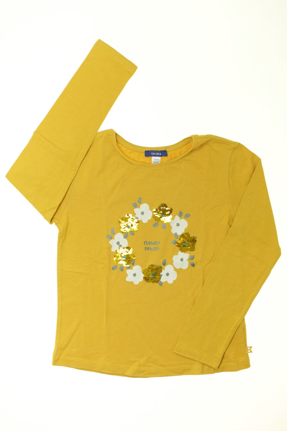Tee-shirt manches longues Flower Power