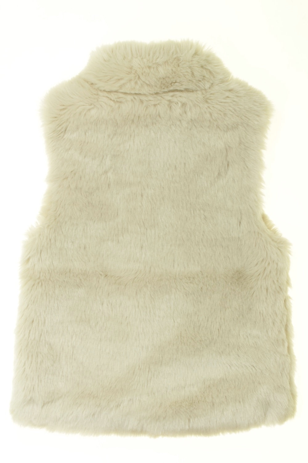 Gilet zippé en fausse fourrure