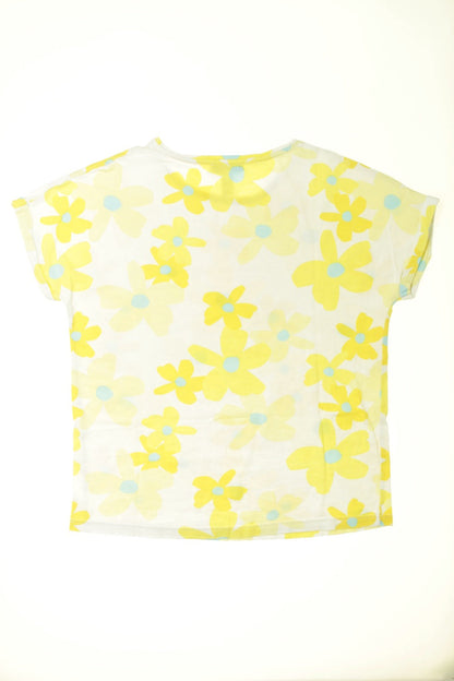 Tee-shirt manches courtes Marguerites - 14 ans