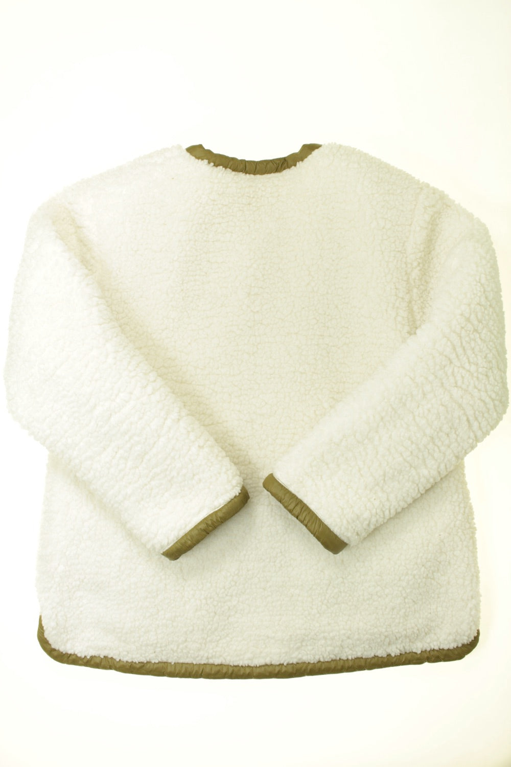 Doudoune en sherpa réversible