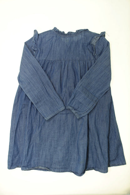 Robe manches longues en jean