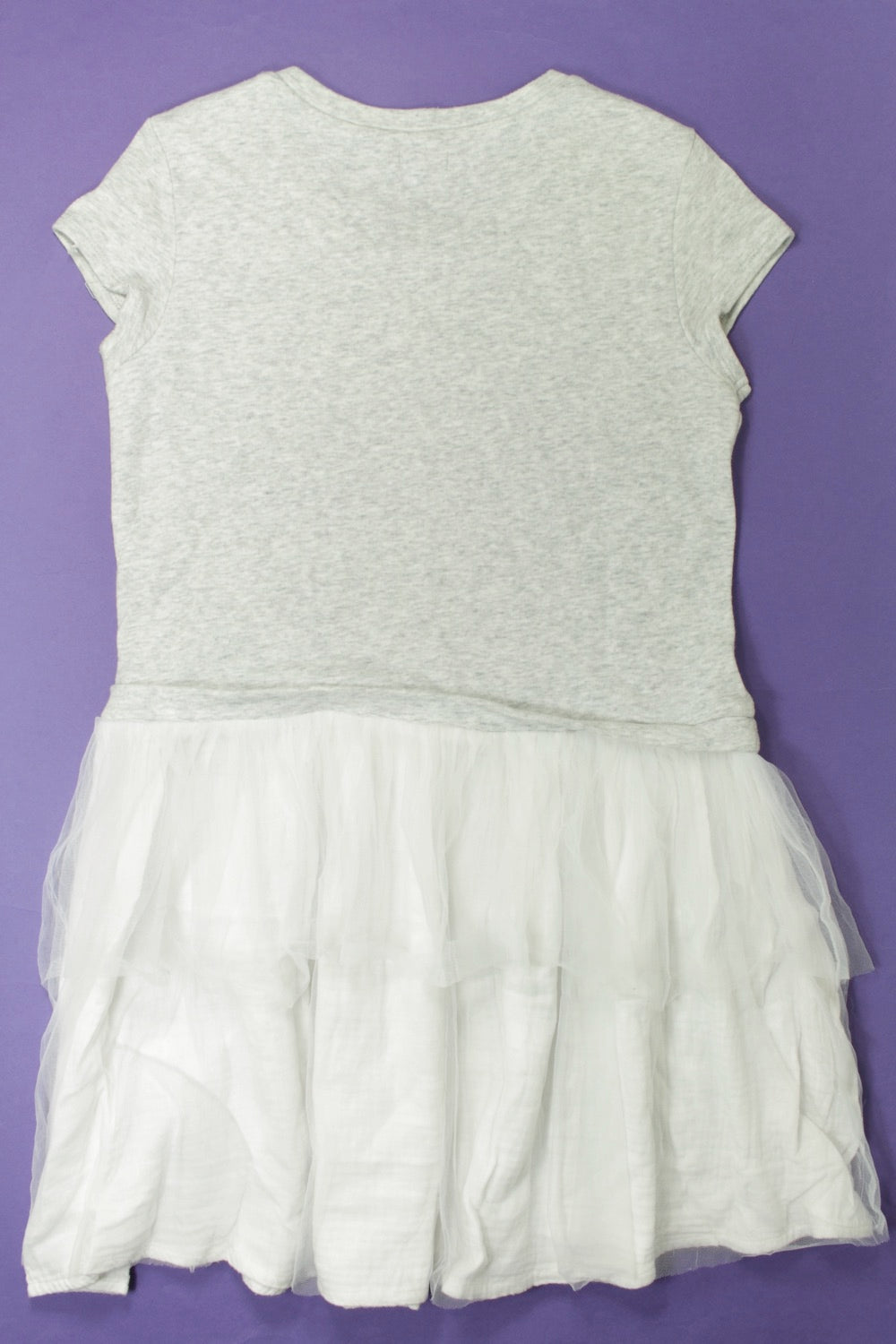 Robe sweat et tulle