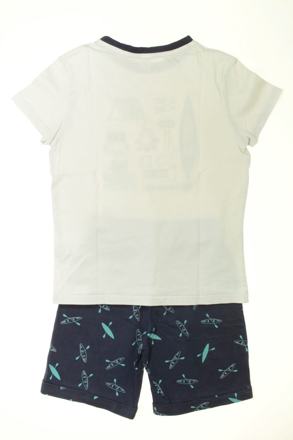 Pyjama court Camping sauvage