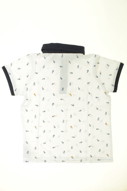 Polo manches courtes Ananas