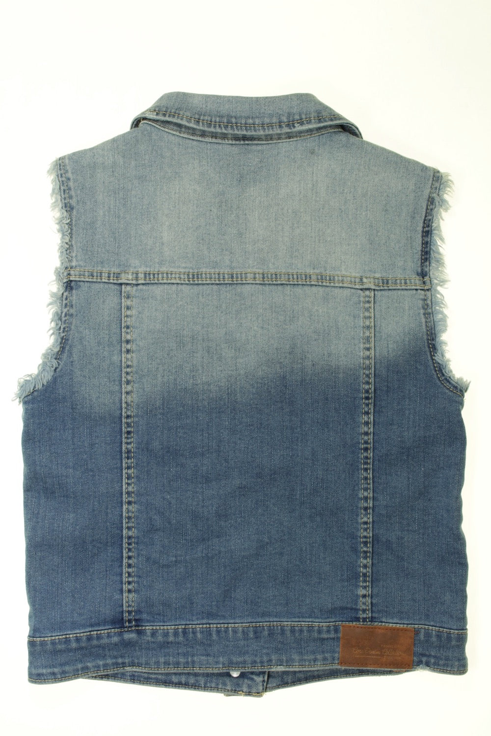 Veste en jean sans manches