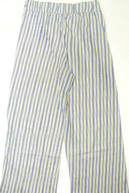 Pantalon large rayé - 14 ans