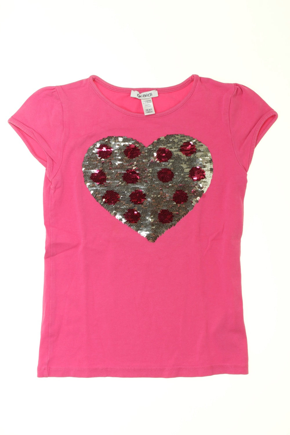 Tee-shirt manches courtes Cœur