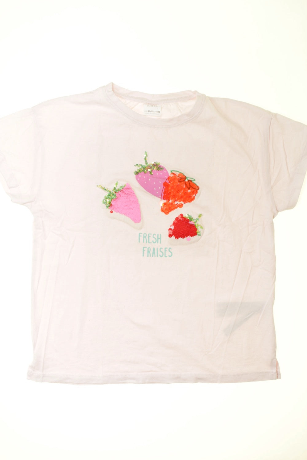 Tee-shirt manches courtes Fraises