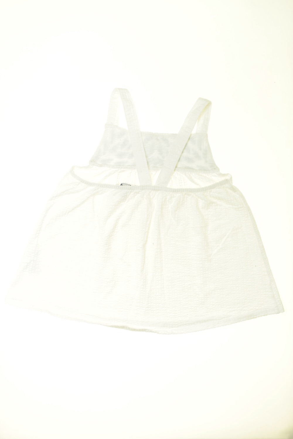 Top brodé à bretelles