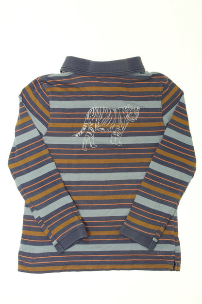 Polo rayé manches longues