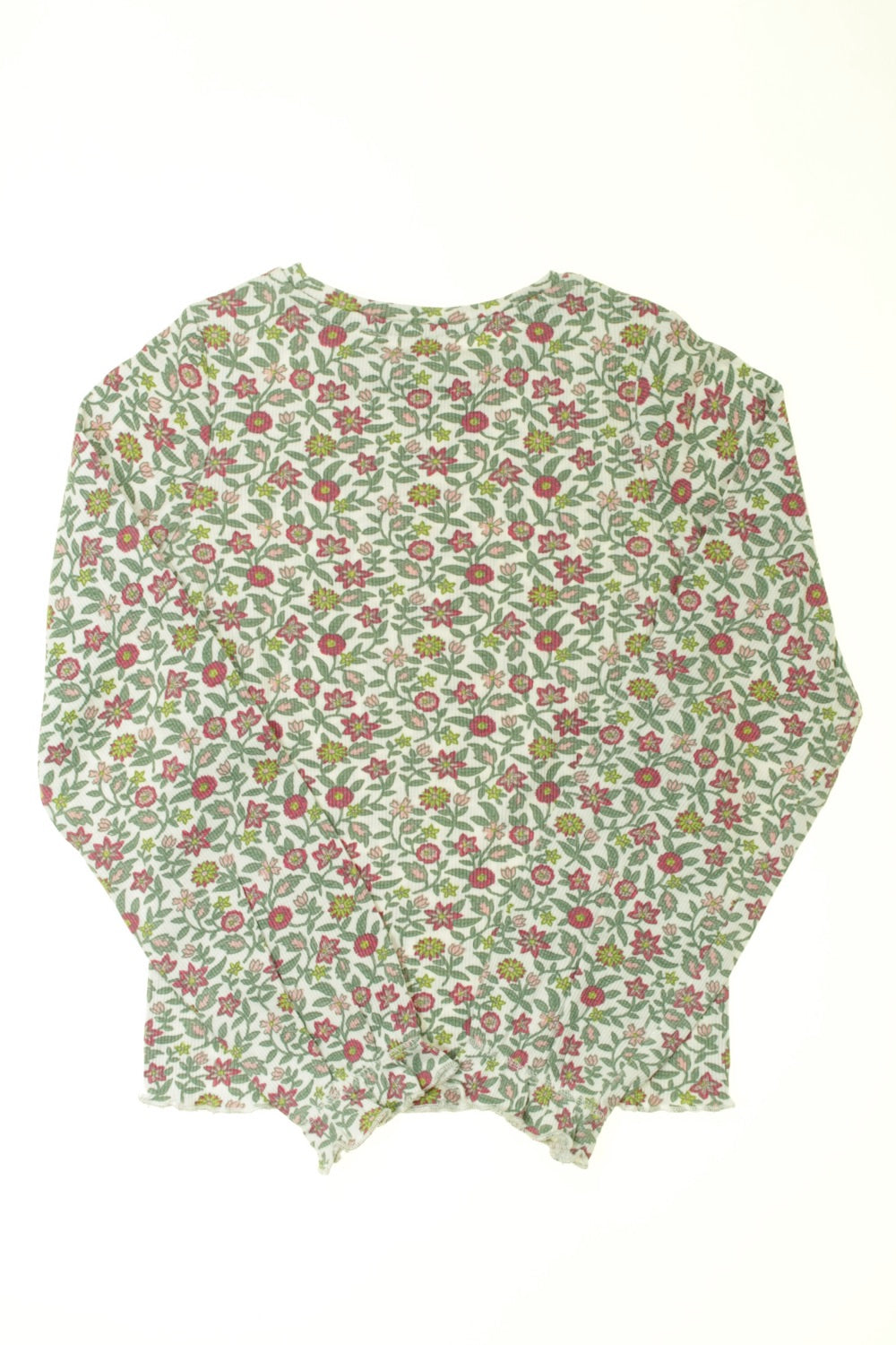 Tee-shirt manches longues fleuri