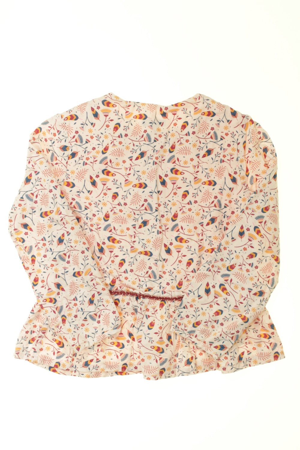 Chemisier doublé Plumes