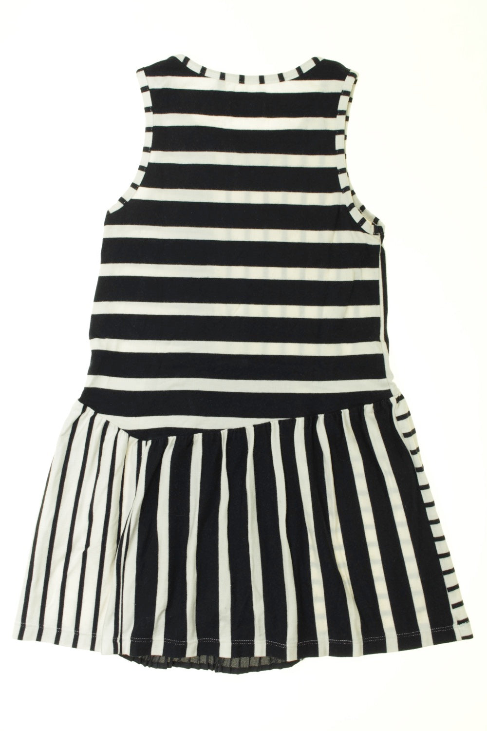 Robe rayée sans manches