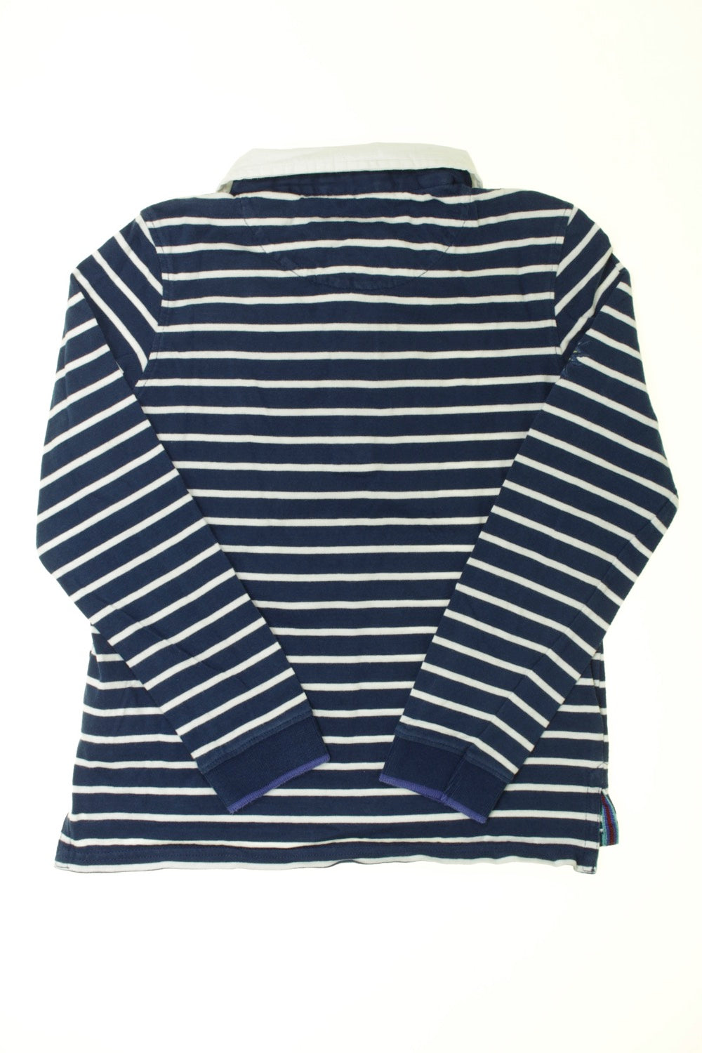 Polo rayé manches longues