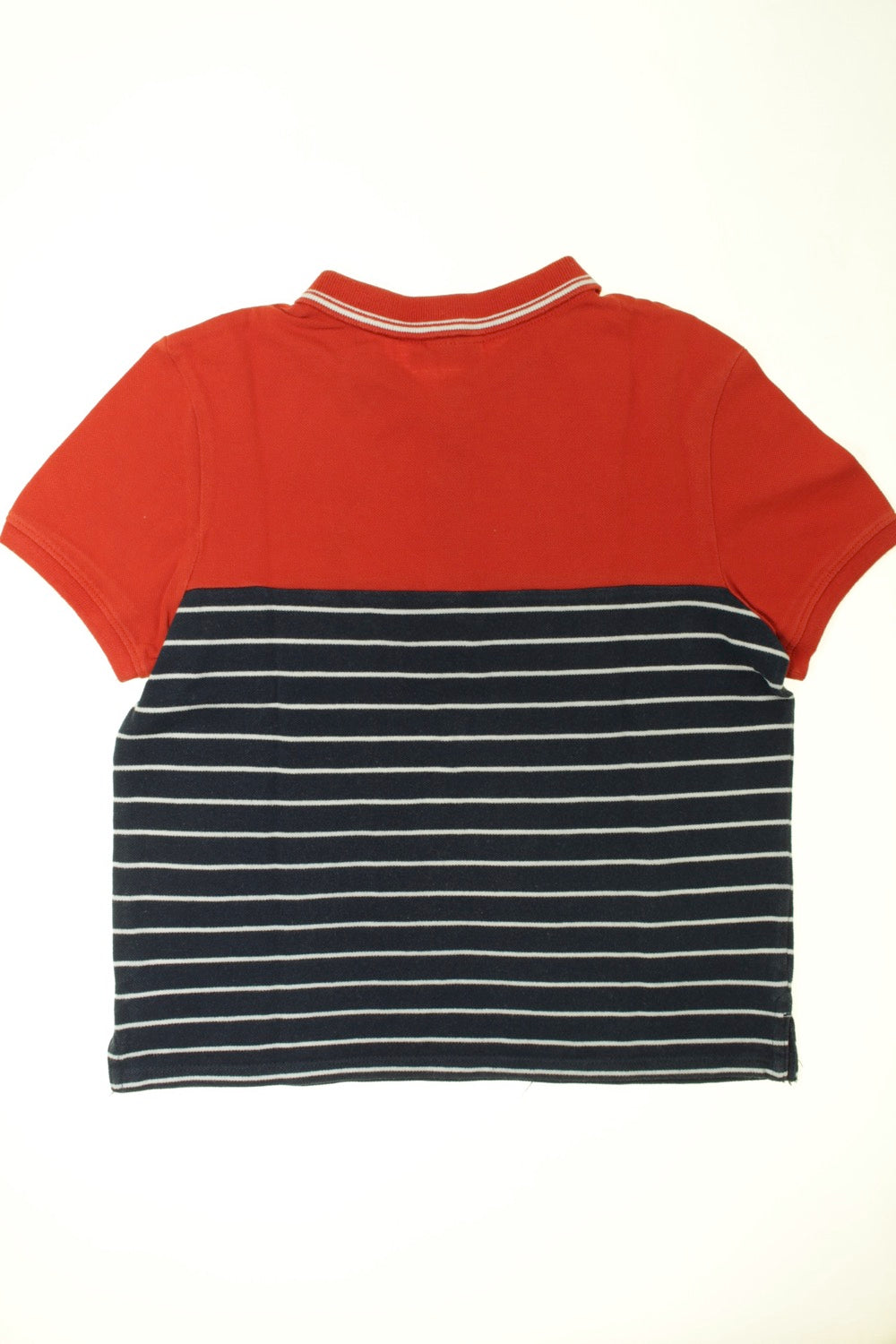 Polo rayé manches courtes