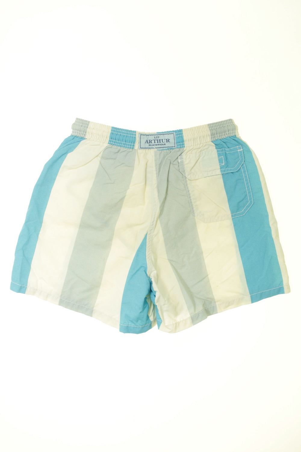 Short de bain à rayures