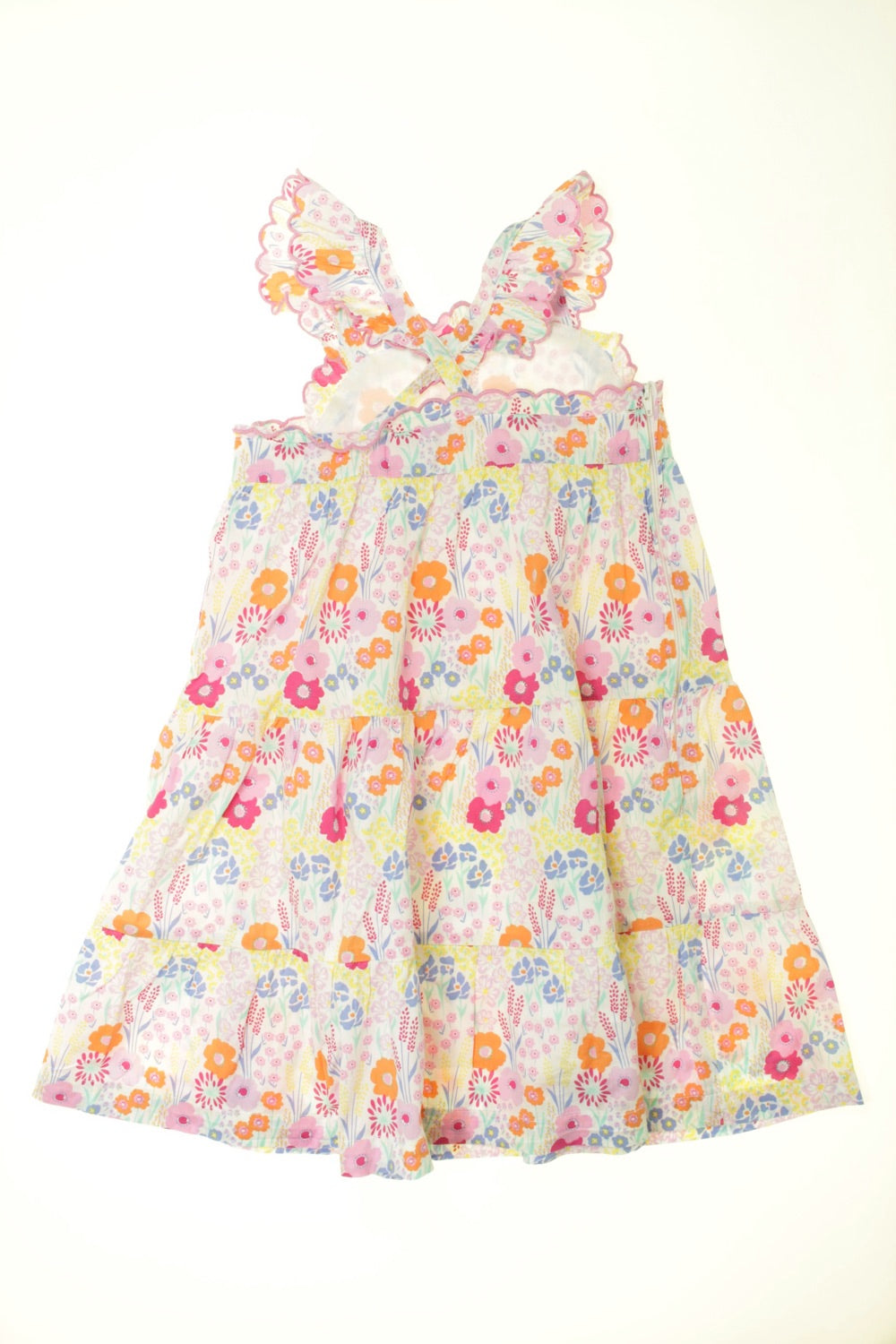 Robe longue fleurie