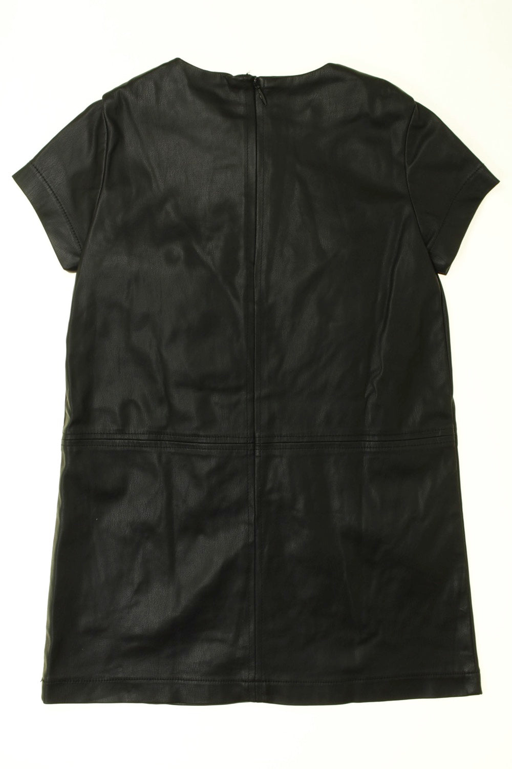 Robe en simili-cuir