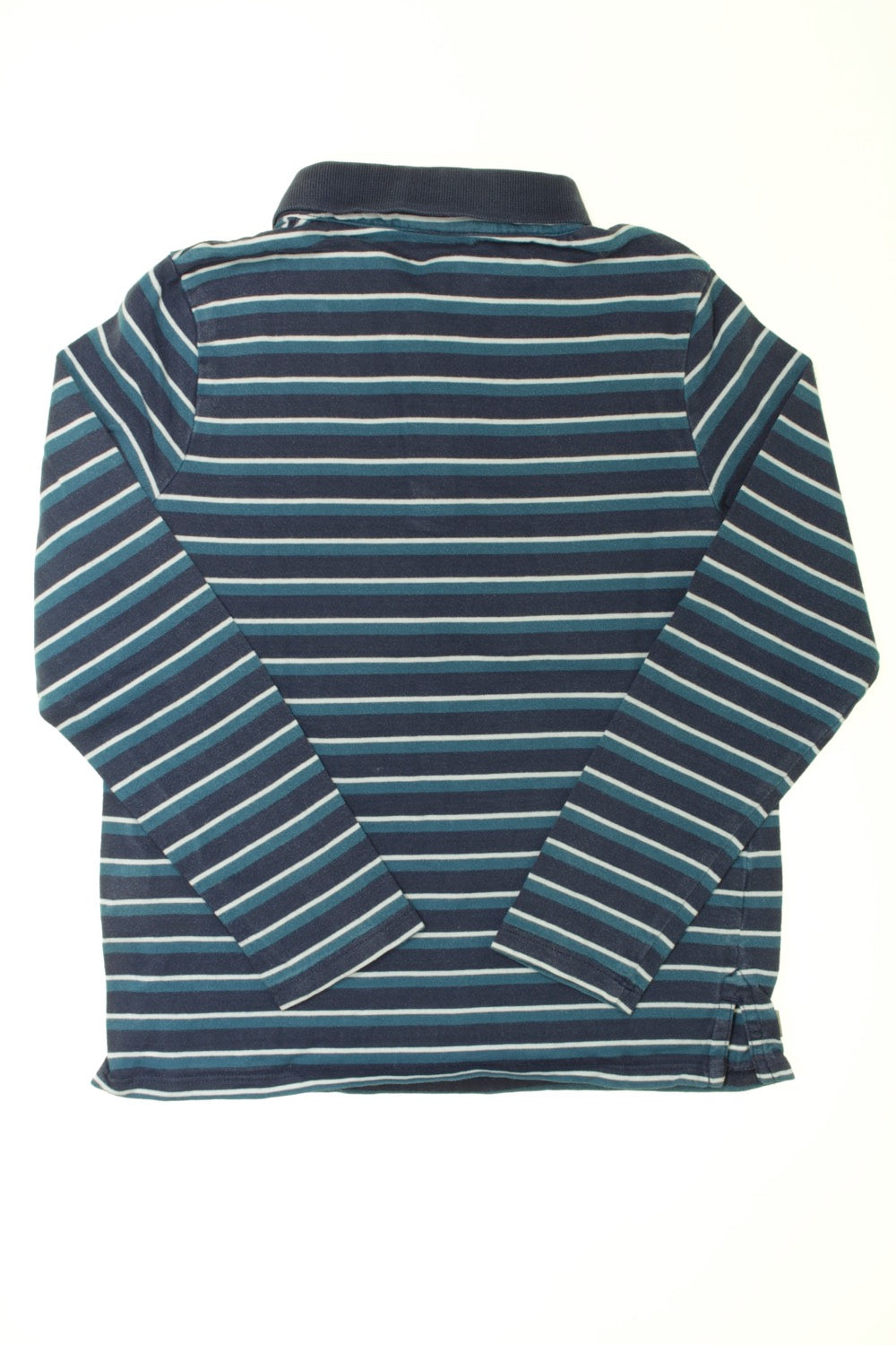 Polo rayé manches longues