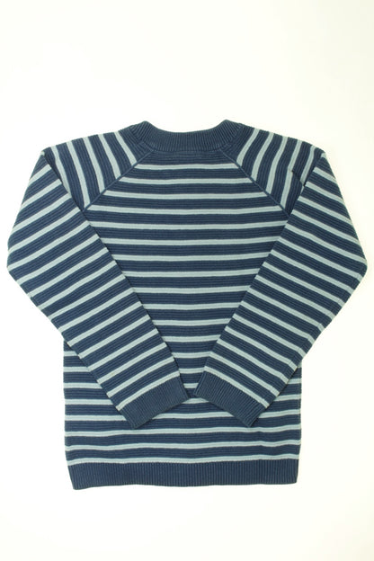 Gilet rayé zippé