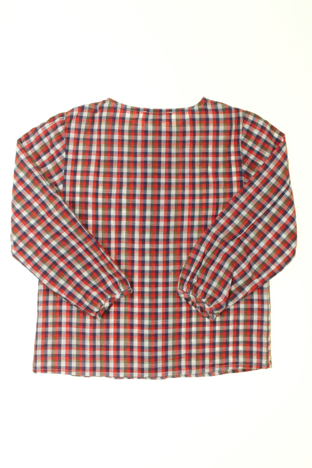 Chemise à carreaux