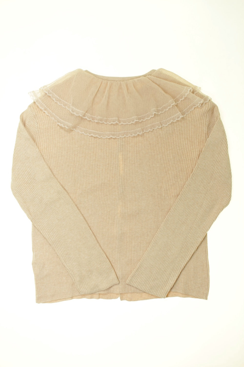Gilet fin à col