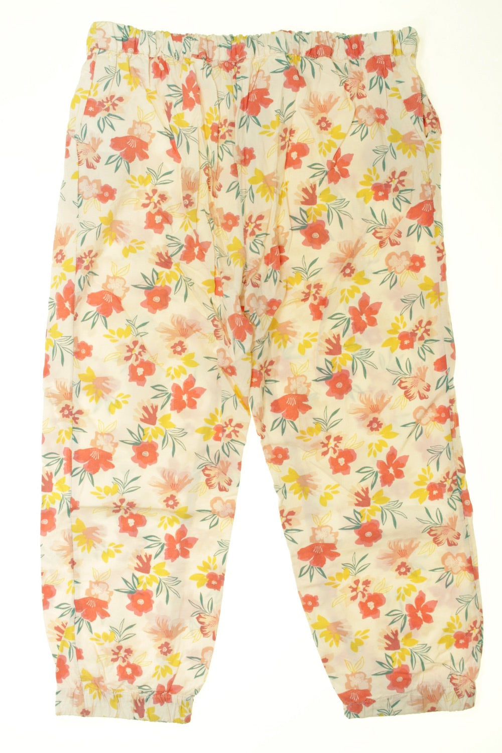 Pantalon fluide fleuri