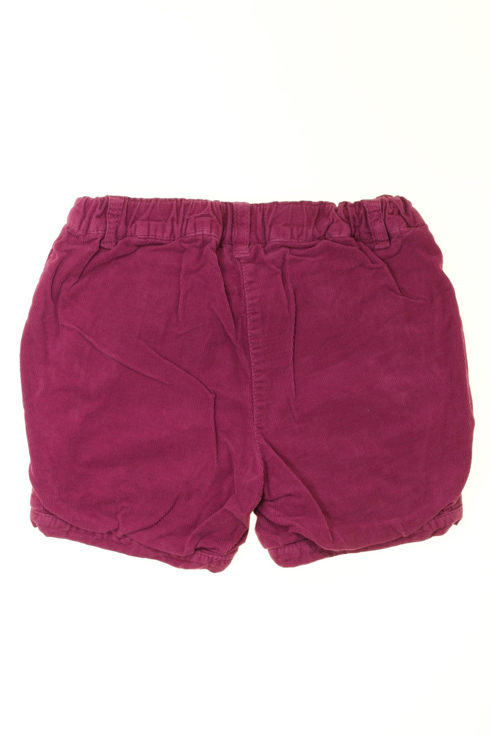 Short en velours fin