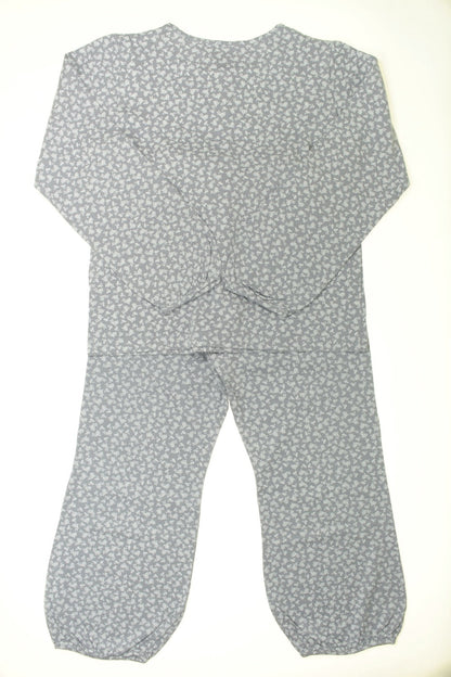 Pyjama fleuri en coton