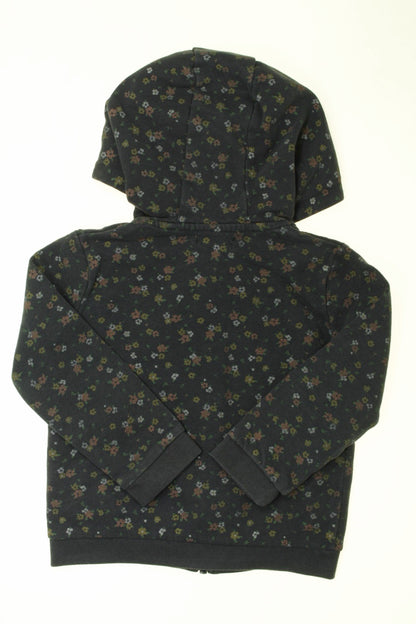 Sweat fleuri zippé