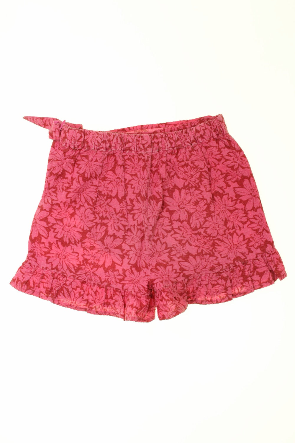 Short jupette fleurie