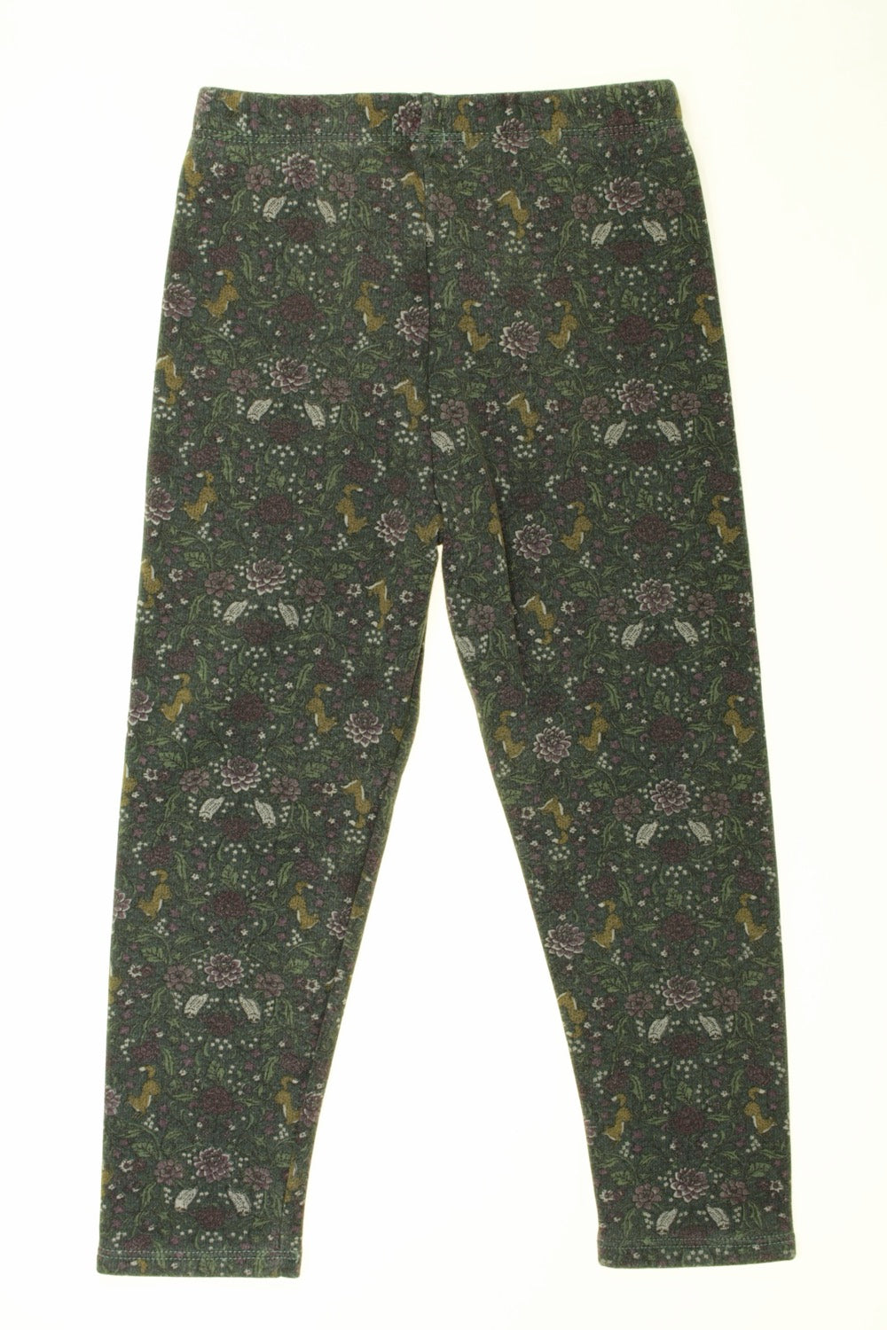 Legging chaud fleuri