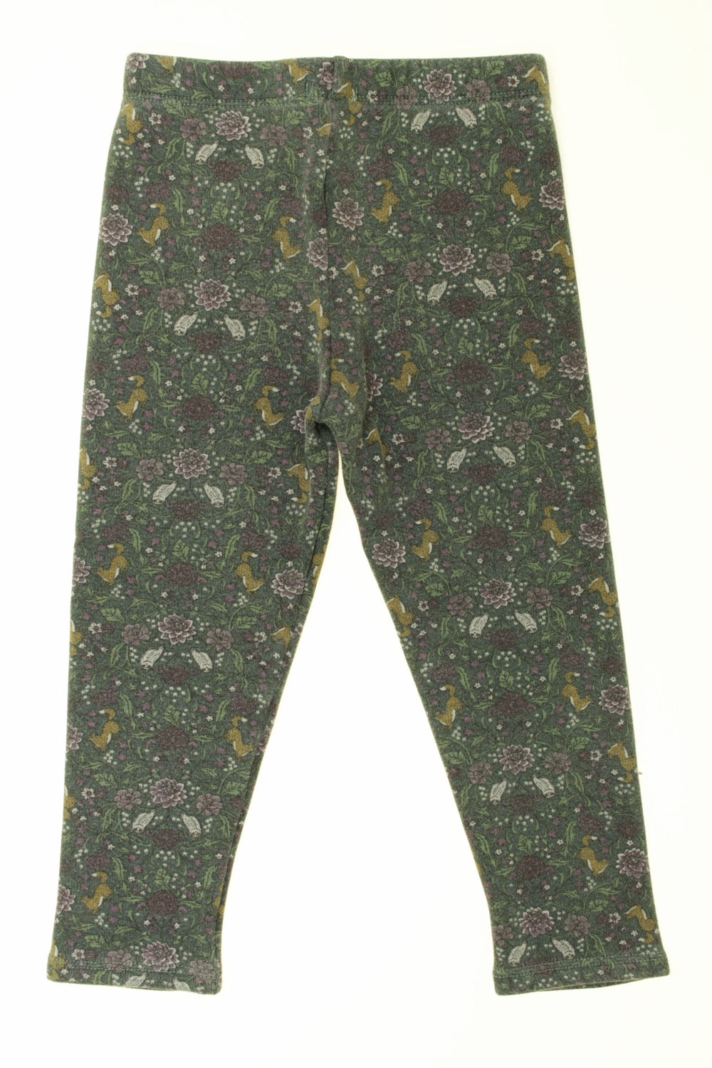Legging chaud fleuri