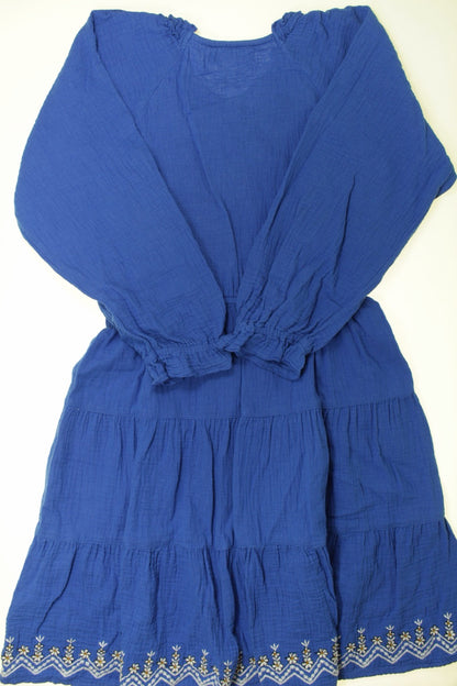 Robe brodée à manches longues - 14 ans