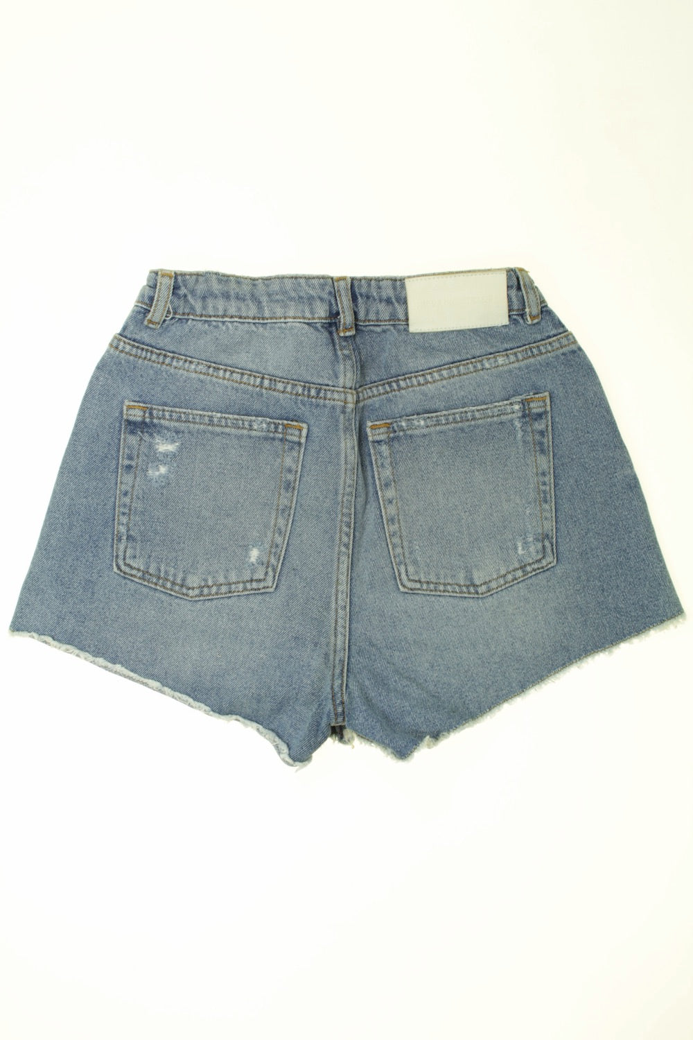 Short en jean troué